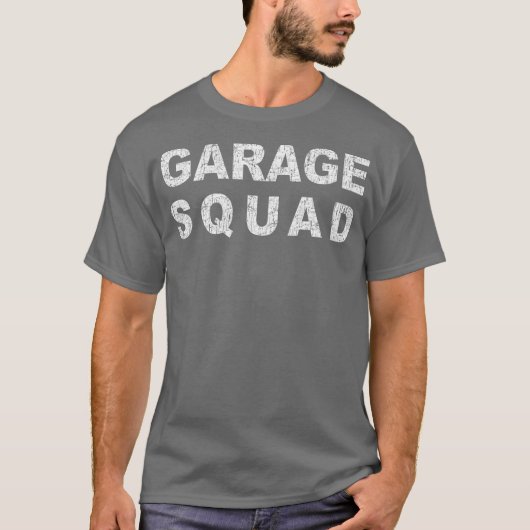 T-shirt Mécanicien de voiture de l'équipe de garage (Devant)