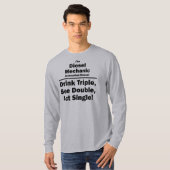 T-shirt mécanicien diesel (Devant entier)