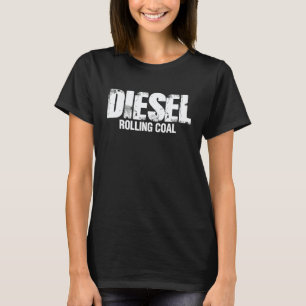 T-shirt Mécanicien diesel drôle - Diesel Rolling Coal