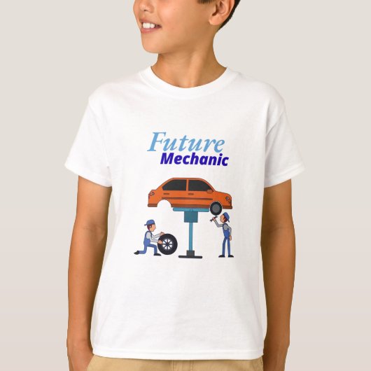 T-shirt Mécanicien du futur (Devant)