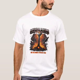 T-shirt Mécanicien Nous Réparons Ce Que Les Autres Redoute