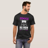 T-shirt Mécanicienne (Devant entier)