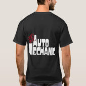 T-shirt Mécanique automobile drôle (Dos)