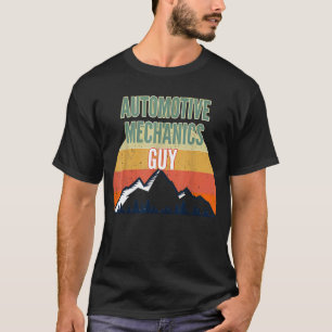 T-shirt Mécanique automobile pour hommes Mécanique automob