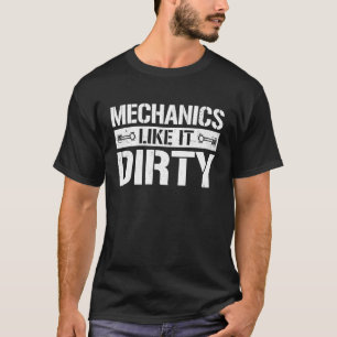 T-shirt Mécanique Comme Il Sale Voiture Automobile Mécaniq
