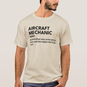 T-shirt Mécanique d'aéronef - Humour que vous pouvez porte