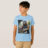 T-shirt Mécanique de fentes (Devant entier)