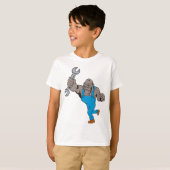 T-shirt Mécanique de Gorille (Devant entier)