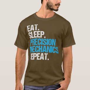 T-shirt Mécanique de précision du sommeil de l'alimentatio