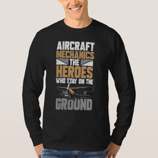 T-shirt Mécanique des aéronefs (Devant)