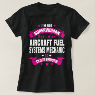 T-shirt Mécanique des systèmes de carburant d'aéronef