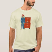 T-shirt Mécanique du singe de choc (Devant)
