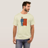 T-shirt Mécanique du singe de choc (Devant entier)