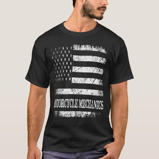 T-shirt Mécanique moto (Devant)