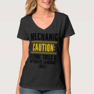 T-shirt Mécanique Pour Hommes Drag Racing Garage Guy Entho