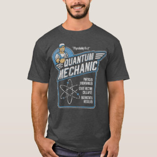 T-shirt Mécanique quantique amusant jeu de physique subato