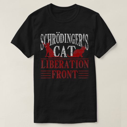 T-shirt Mécanique quantique Physique Atom Science Schrding (Design devant)