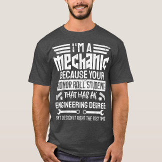 T-shirt Mécanique Voiture Guy Mécanique do-it-yourself Han