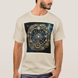 T-shirt Mécanisme céleste Art cosmique