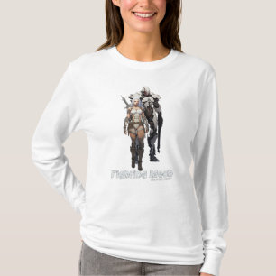 T-shirt Mech de combat (unité d'argent)