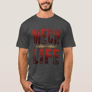 T-shirt Mech Life, chemise de technologie de combat