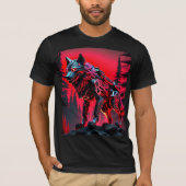 T-shirt Mecha Wolf (Devant)