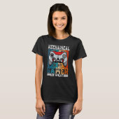 T-shirt MECHANICAL By Day Gamer By Night Meme For Gamers (Devant entier)