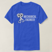 T-shirt Mechanical Engineer Piston Wizard Graduation Skill (Design devant)