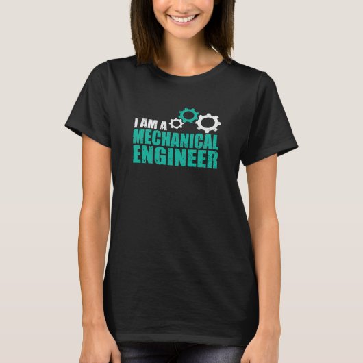 T-shirt Mechanical Engineering Funny Engineer (Devant)