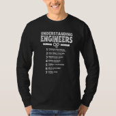 T-shirt Mechanical Sarcastic Engineering  Understanding En (Devant)