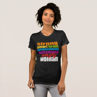 T-shirt méchant de femme