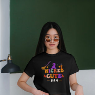 T-shirt méchant Halloween coloré