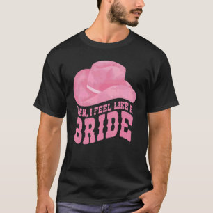 T-shirt MECONTENT JE ME SENS COMME UNE MARIÉE Enterrement