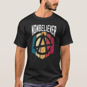 T-shirt Mécréant Anti Religion Agnostique Blackcraft Athée