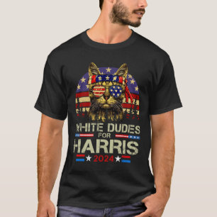 T-shirt Mecs pour la dame aux chats sans enfants Kamala Ha