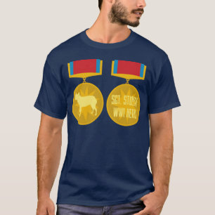 T-shirt Médaille de bravoure famille Sgt Stubby