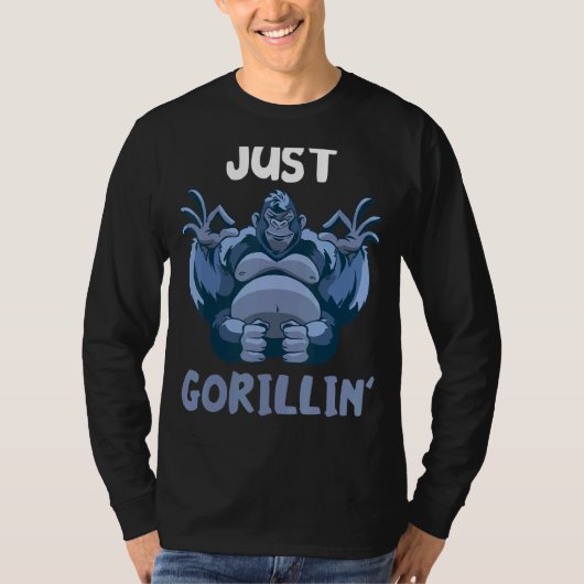 T-shirt Médaille de Gorille de Chillin (Devant)