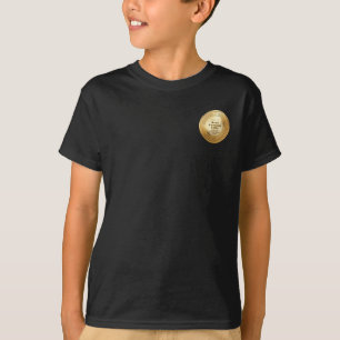 T-shirt Médaille d'or réaliste 3D personnalisable et modif