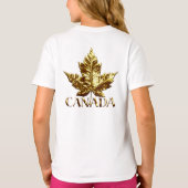 T-shirt Médaille d'or Sweatshirt Canada pour enfants Chemi (Dos)