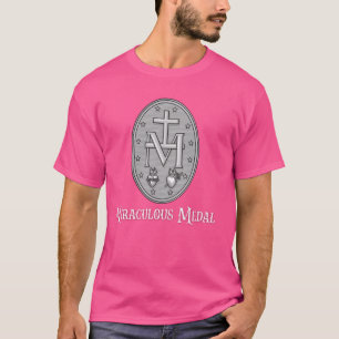 T-shirt Médaille Miraculeuse Maire Notre Dame Catholique 8