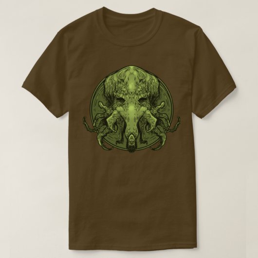 T-shirt Médaillon de Cthulhu (Design devant)
