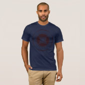 T-shirt Médaillon des rayons des yeux (Devant entier)