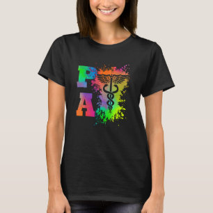 T-shirt Médecin Assistant Caduceus PA