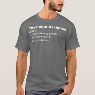 T-shirt Médecin Assistant Définition PA Drôle Dire Gif