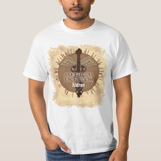T-shirt Médecin caducéen (Devant)