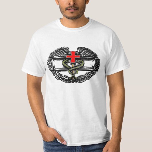 T-shirt Médecin de combat - couleur w/Slogan (Devant)
