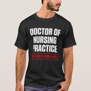 T-shirt Médecin Dnp De Pratique En Infirmière Rn Infirmièr