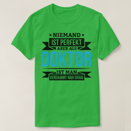 T-shirt Médecin Docteur Phd Étudiant Dissertation Cadeau2 (Design devant)