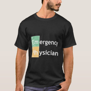 T-shirt Médecin d'urgence - Tableau périodique Cadeau