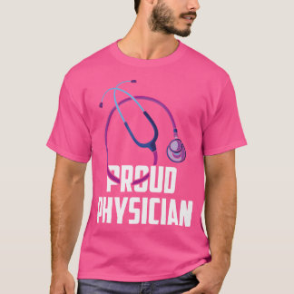 T-shirt Médecin Fier Md Praticien Médicale Étudiant Do